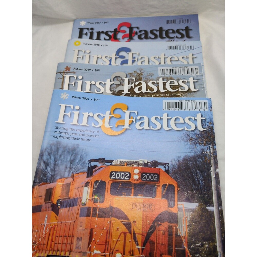(4) First And Fastest Magazines 2017-2021